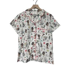 NWT Disney Animator's Collection Princess Button Up Med
